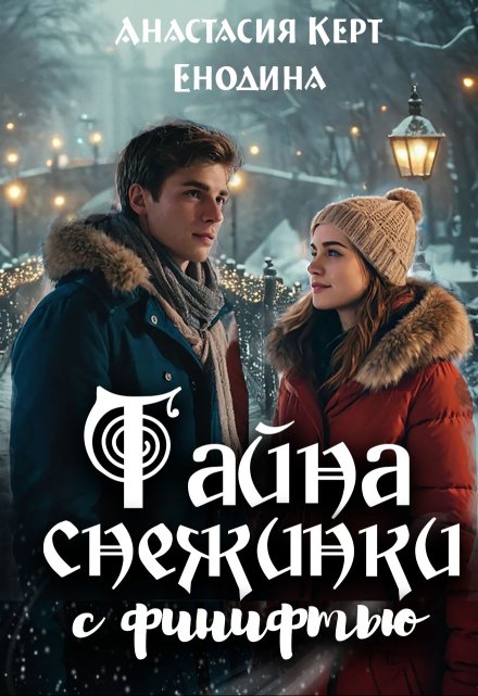 Тайна снежинки с финифтью